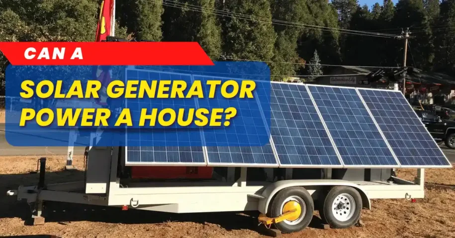 Can a Solar Generator Power a House? Unveil the Truth!