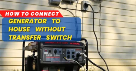 How To Connect Generator To House Without Transfer Switch: A Safe Guide