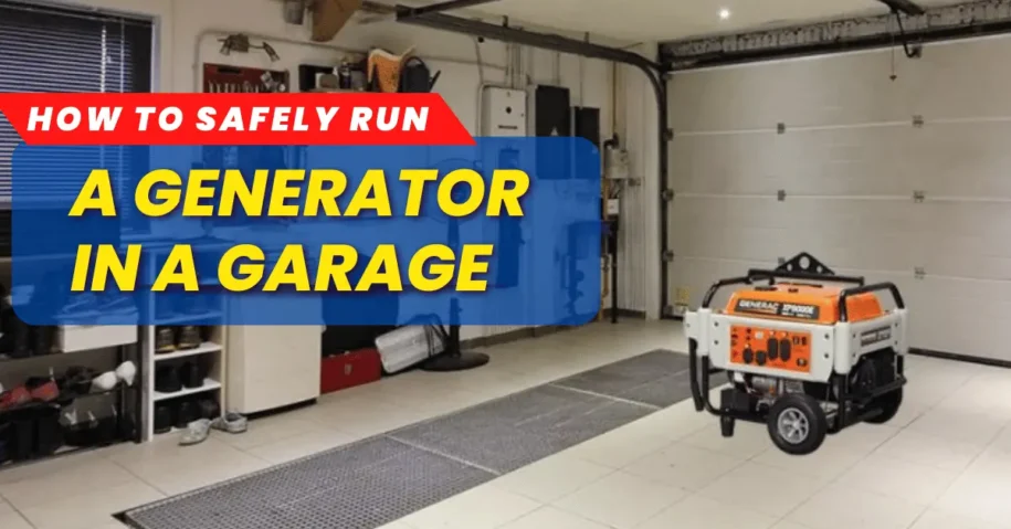 How To Safely Run A Generator In A Garage: Essential Tips