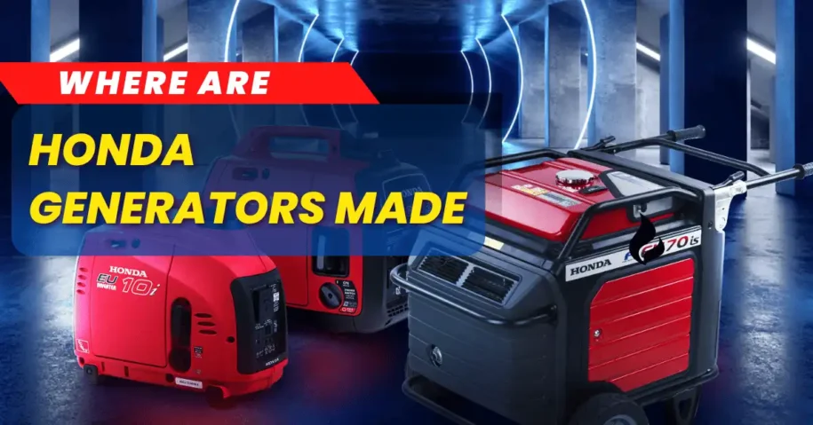 Where Are Honda Generators Made: Unveiling the Origins