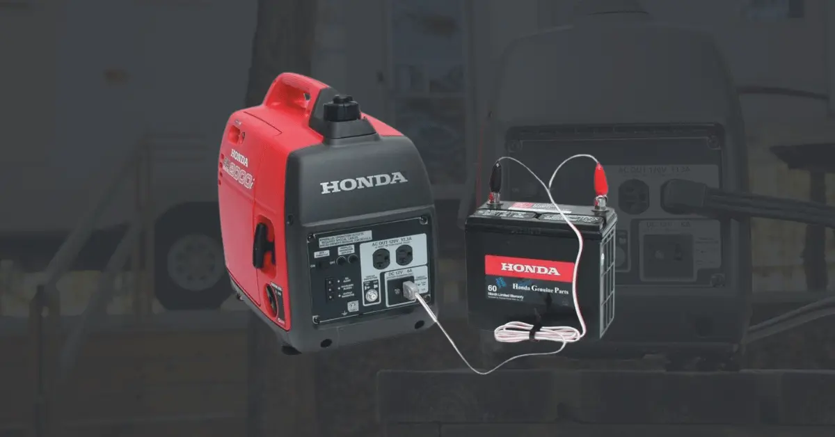 Why Charge an RV Battery With a Generator